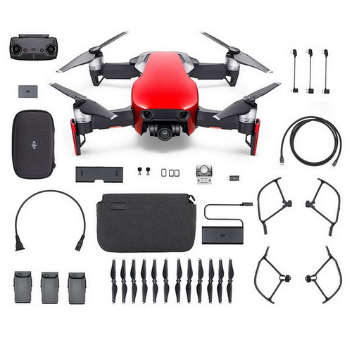 Mavic Air Fly More Combo (Flame Red, красный)
