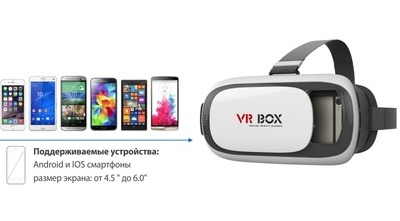 VR Box 2.0 - поддерживаемые устройства