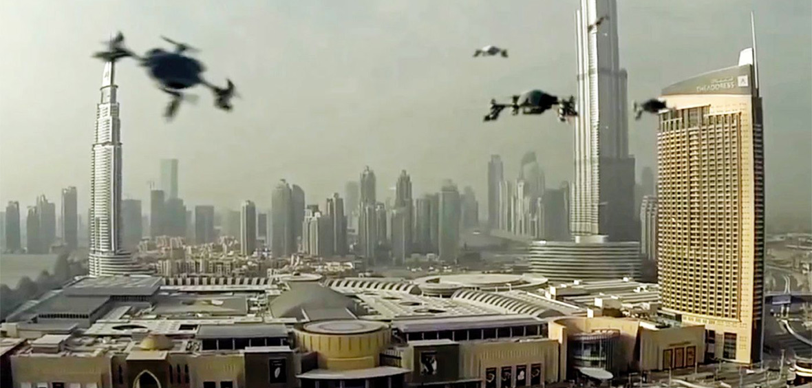 Гонки дронов в Дубае (ОАЭ)