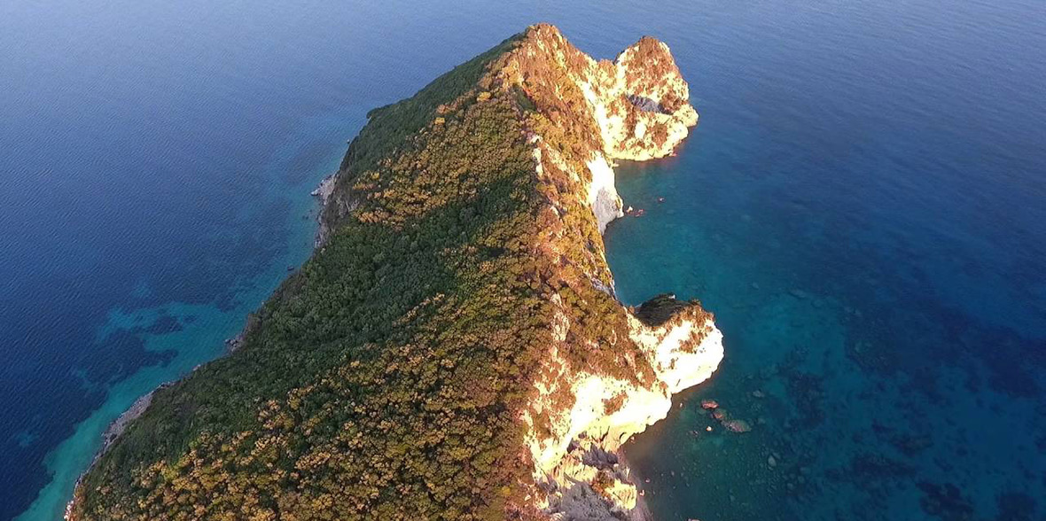 Остров Крит с воздуха. Снято с квадрокоптера Phantom 4